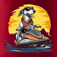 Chrt na vodním skútru