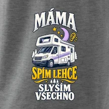 Máma spím lehce slyším všechno rodinná alkovna