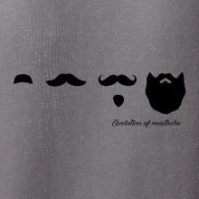 Evolution mustache Evolution mustache