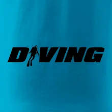Diving nápis potápěč