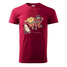 Souboj o hranolky kečup tatarka