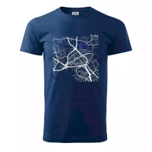 Praha - 14100 mapa s vodními toky