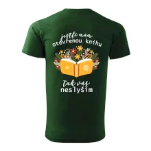 Jestli mám otevřenou knihu, tak vás neslyším