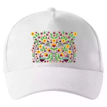 Folklor - barevně kvetiny obdélník