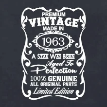 Vintage Etiketa - 1963