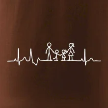EKG rodina - kluk holka