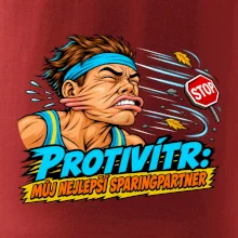 Běžecký protivítr můj sparingpartner