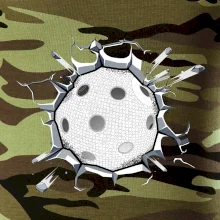 Florbal míč v triku Florbal míč v triku