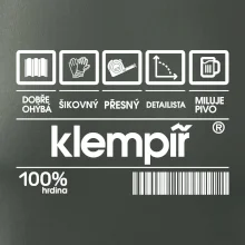 Čárový kód - klempíř