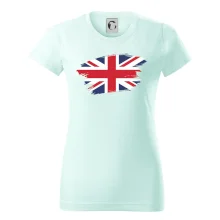 Britská vlajka roztrhaná