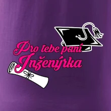 Pro tebe paní inženýrka