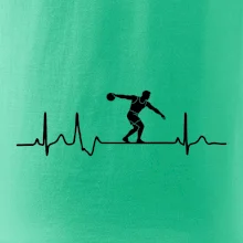 EKG hod diskem