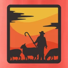 Pastevec ovcí - čtverec