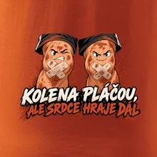 Nohejbal kolena pláčou srdce hraje