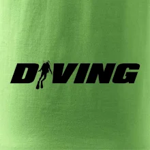 Diving nápis potápěč