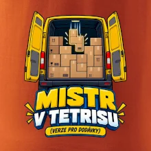 Mistr v tetrisu pro dodávky