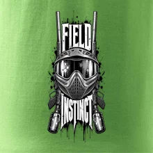 Černobílá maska field instinct paintball