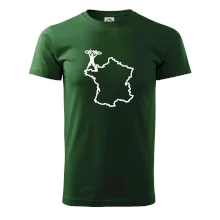 Cyklista nad Francií
