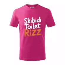 Skibidi Toilet Rizz nápis