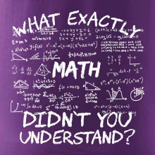 What exactly didnt you understand  - Math