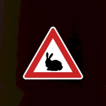 Dopravní značka - Králík