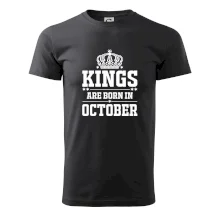 Kings are born in October