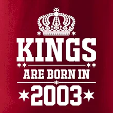 Kings are born in 2003