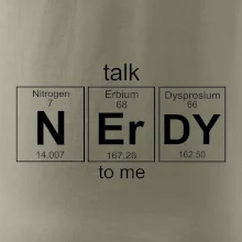 Talk nerdy - periodická tabulka