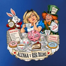 Alenka v říši dluhů čajový dýchánek státního rozpočtu