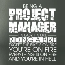 Being A Project Manager - bike