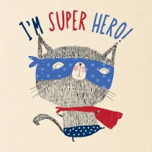 Super hero kočka