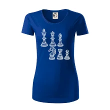 Šachové figurky kreslené