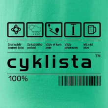 Čárový kód - Cyklista