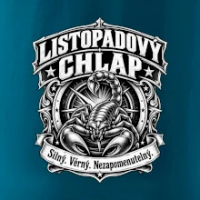 Listopadový chlap se štířím erbem
