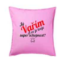 Já vařím - tvoje superschopnost? šikmý nápis
