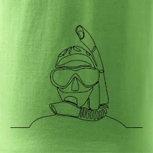 Potápěč jedním tahem