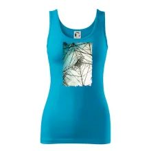 Barevné nebe - stožáry vysokého napětí