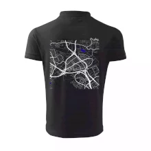 Praha - 14100 mapa s vodními toky