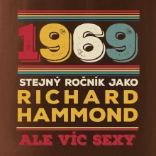 1969 stejný ročník jako Richard Hammond