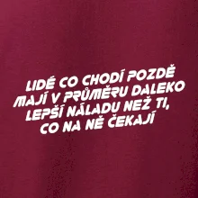 Lidé co chodí pozdě