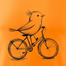Ptáček na kole