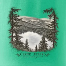 Černé jezero šumava našich vzpomínek