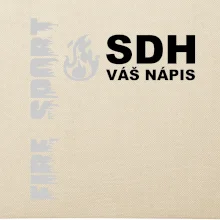 SDH REFLEXNÍ nápis (oheň, firesport, název sboru - vlastní nápis)