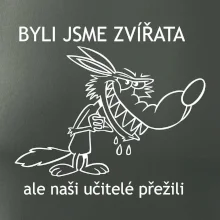 Školní triko - Zvířata