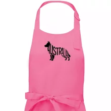 Australský Ovčák - nápis v těle