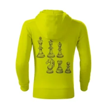 Šachové figurky kreslené