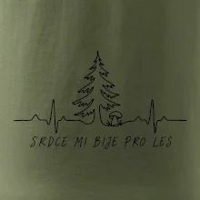 Srdce mi bije pro les