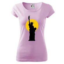 Socha svobody slunce