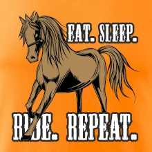 Eat Sleep Ride Repeat Western