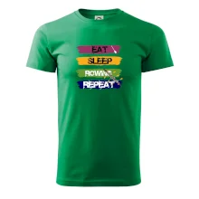 Eat sleep rowing repeat barevné Eat sleep rowing repeat barevné